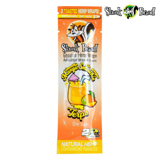 SKUNK TERP HEMP WRAPS – MANGO SMOOTHIE